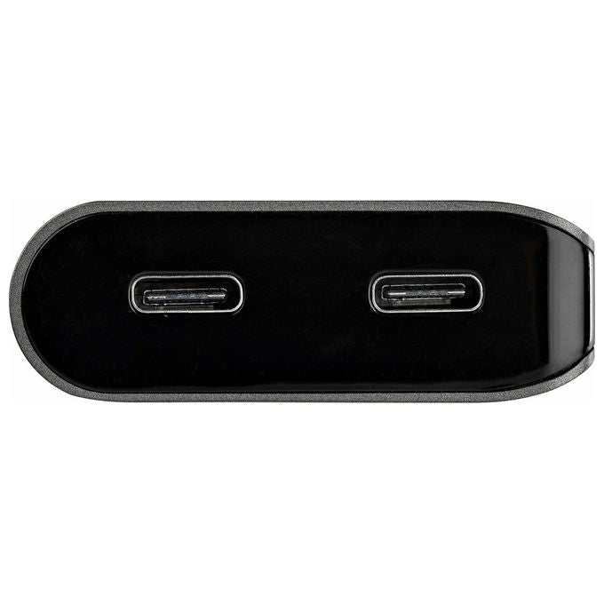 StarTech.com Adattatore Multiporta Usb-C a Hdmi o Mini Displayport 4k 60hz 100W Power Delivery 10Gbps Cavo Integrato da 12cm