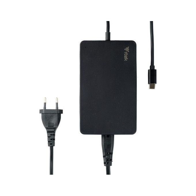 ITek ITNBSDC90 Alimentatore Universale per Notebook e Dispositivi Usb-C 90W Slim Design