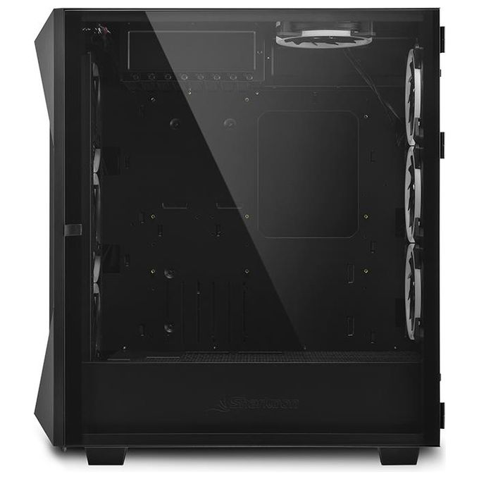 Sharkoon Cabinet atx Sharkoon 8slot 50,1x23,8x55cm 4x3,5' 5x2,5' 2xusb3.0 4xvent-rgb-120mm 3xvent-rgb-140mm Finestra Laterale