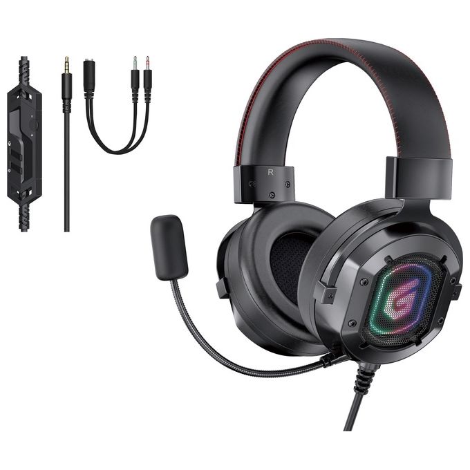 Conceptronic ATHAN03B Cuffia Gaming Stereo Sound Nero