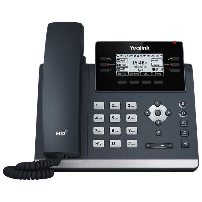 Yealink Telefonia Sip-t42u IpPhone Bluetooth e Wi-Fi W Dongle
