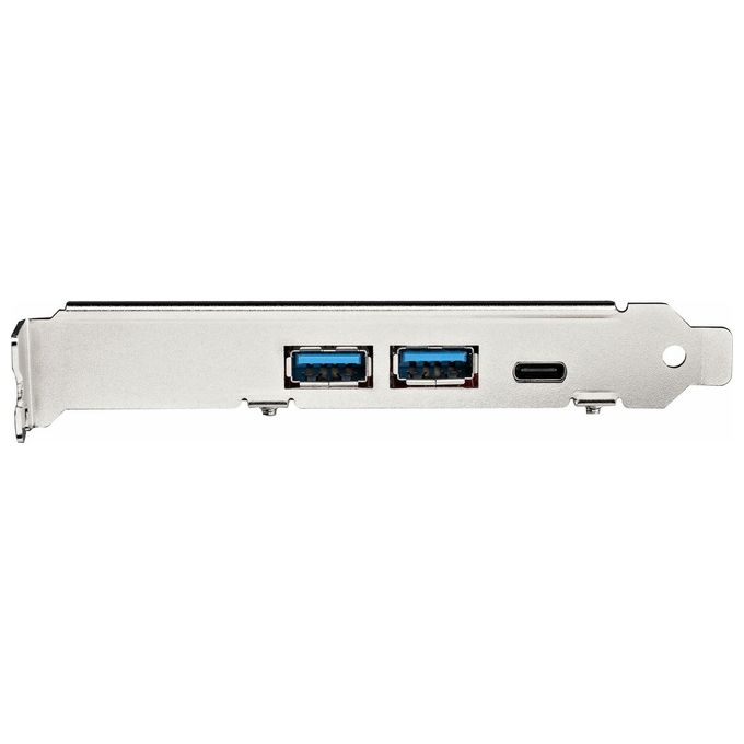 TarTech.com Scheda PCIe a 5 Porte USB Scheda PCIe USB 3.1 Gen 2 10Gbps con 1x USB-C e 2x USB-A - 1x 2 Porte IDC