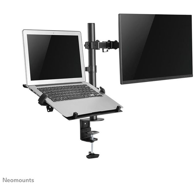 Newstar Supporto da Scrivania per Monitor e Notebook