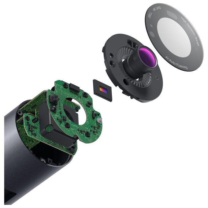 Dell WB7022 Webcam 8.3Mpx 3840x2160 Pixel USB Nero