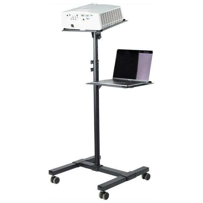 Startech Supporto per Proiettore Laptop Carrello ad Altezza Regolabile