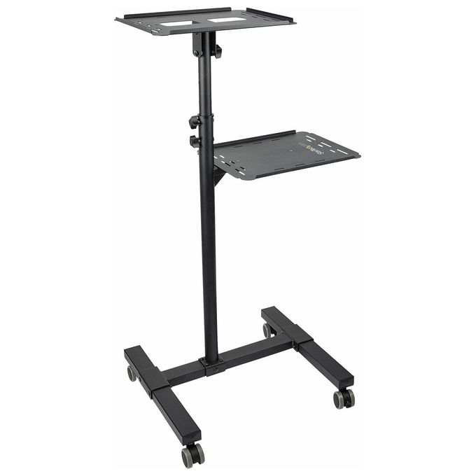 Startech Supporto per Proiettore Laptop Carrello ad Altezza Regolabile