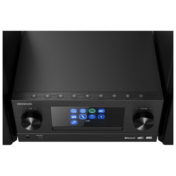 Kenwood M-9000S Mini Impianto Audio Domestico 50W Nero