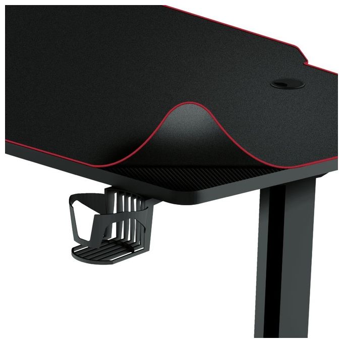 Trust GXT 1175 Scrivania Gaming Imperius XL Nero-Rosso