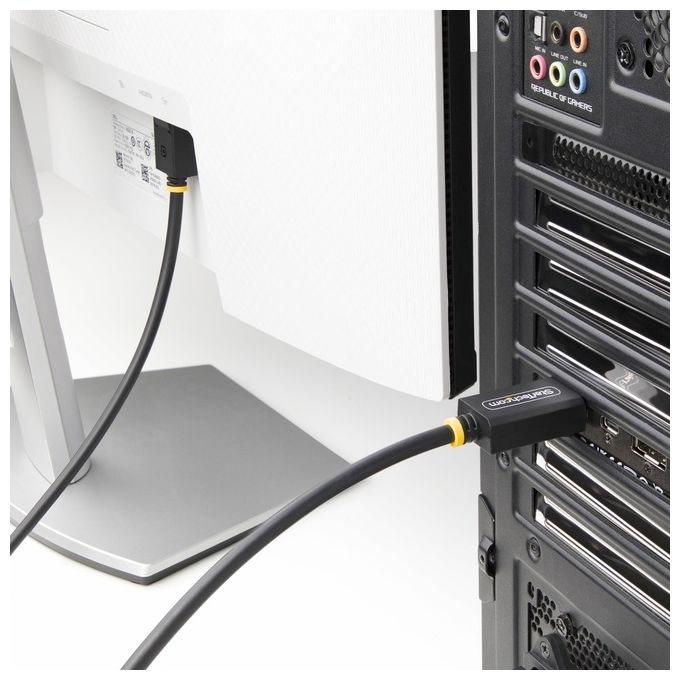 StarTech.com Cavo DisplayPort 2.1 da 1mt Cavo DisplayPort DP40 Certificato VESA