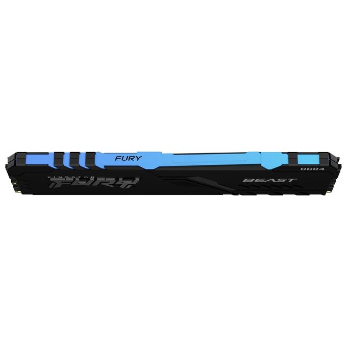 Titolo Amazon : Kingston FURY Beast RGB 8GB 3600MT-s DDR4 CL17 Memoria Gaming Kit per Computer Fissi Modulo Singolo KF436C17BBA-8 8GB Modulo Singolo 3600MT-s 8Gbit