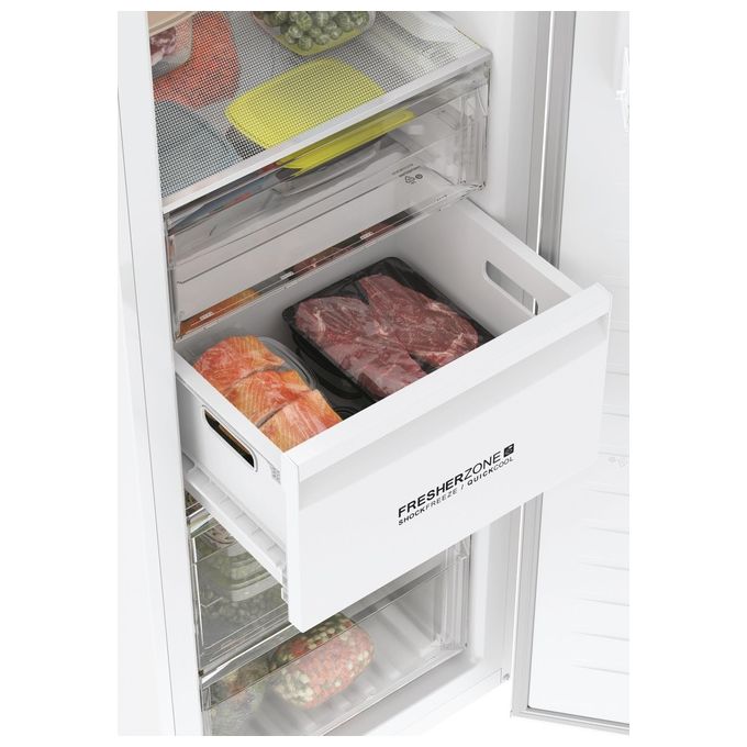 Haier Instaswitch H3F285WEH1 Congelatore ad Armadio 285 Litri 1 Porta No Frost Wi-Fi  BLE Connesso Luce LED Classe E Bianco