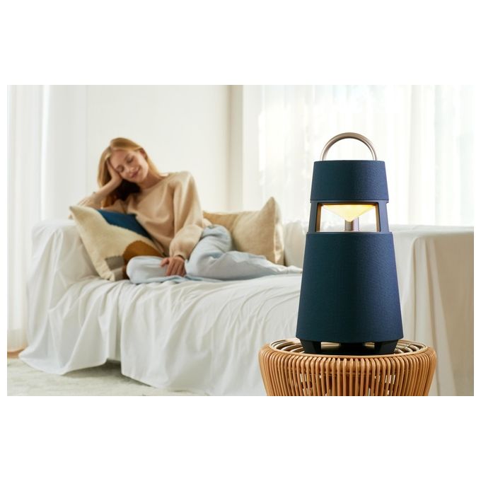 LG XBOOM 360 (RP4) Speaker con Audio 360° 120W e Illuminazione Emozionale Verde