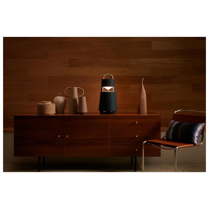LG XBOOM 360 (RP4) Speaker con Audio 360° 120W e Illuminazione Emozionale Verde