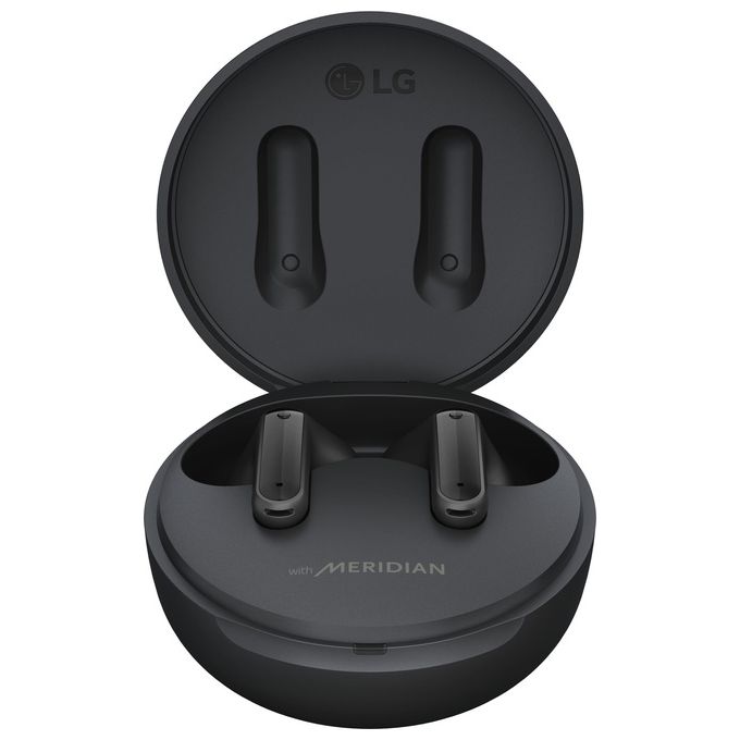 [ComeNuovo] LG TONE Free FP5 In-Ear True Wireless Cancellazione Attiva del Rumore e Audio Meridian Bluetooth Nero