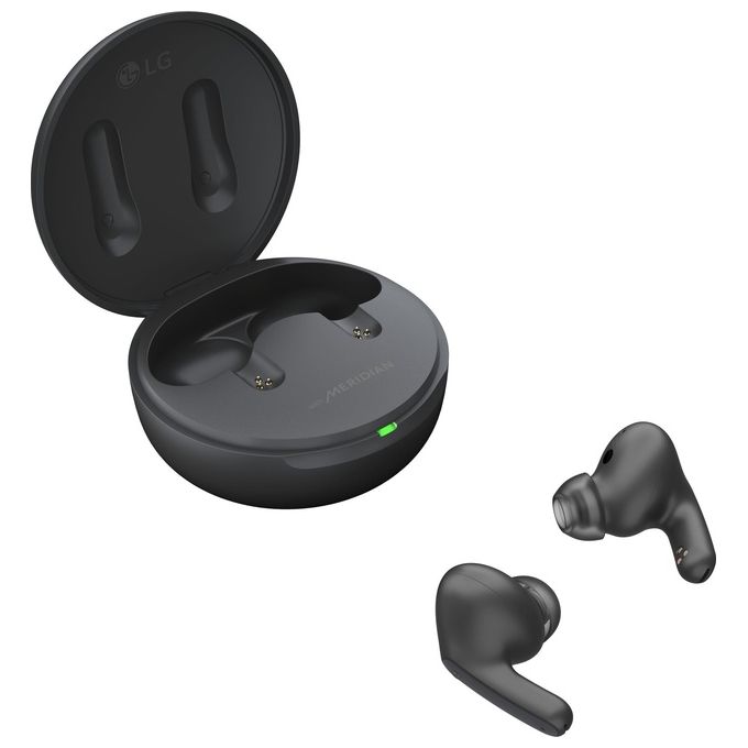 [ComeNuovo] LG TONE Free FP5 In-Ear True Wireless Cancellazione Attiva del Rumore e Audio Meridian Bluetooth Nero
