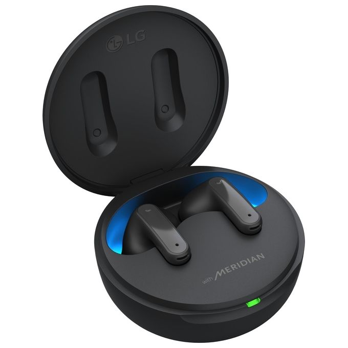 [ComeNuovo] LG TONE Free FP5 In-Ear True Wireless Cancellazione Attiva del Rumore e Audio Meridian Bluetooth Nero