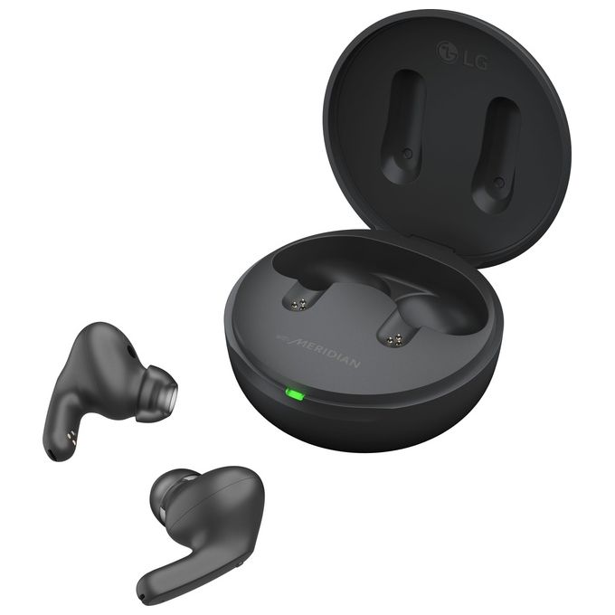 [ComeNuovo] LG TONE Free FP5 In-Ear True Wireless Cancellazione Attiva del Rumore e Audio Meridian Bluetooth Nero