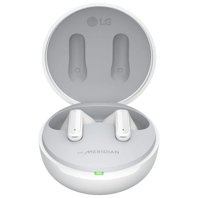 [ComeNuovo] LG TONE Free FP5 In-Ear True Wireless Cancellazione Attiva del Rumore e Audio Meridian Bluetooth Bianco