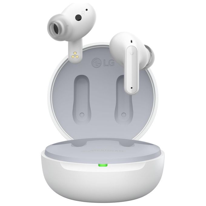[ComeNuovo] LG TONE Free FP5 In-Ear True Wireless Cancellazione Attiva del Rumore e Audio Meridian Bluetooth Bianco