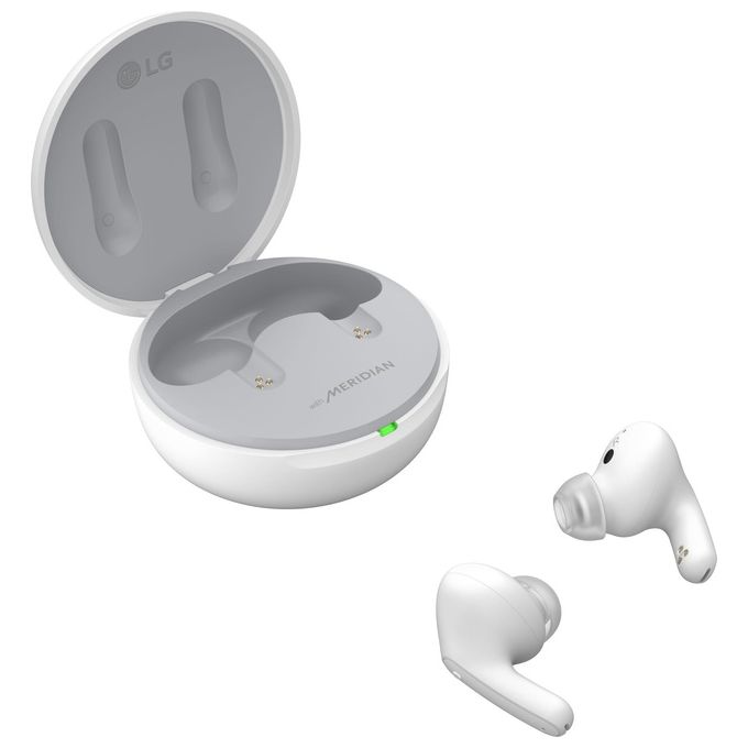 [ComeNuovo] LG TONE Free FP5 In-Ear True Wireless Cancellazione Attiva del Rumore e Audio Meridian Bluetooth Bianco