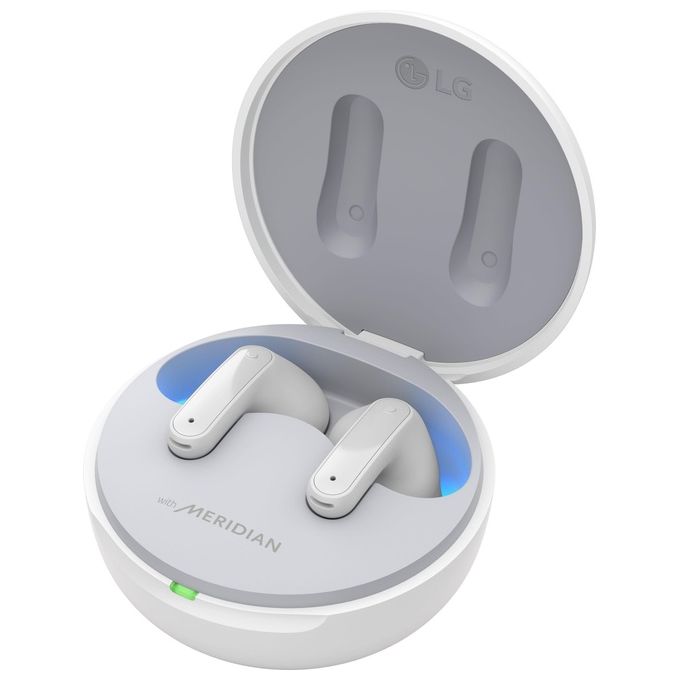 [ComeNuovo] LG TONE Free FP5 In-Ear True Wireless Cancellazione Attiva del Rumore e Audio Meridian Bluetooth Bianco