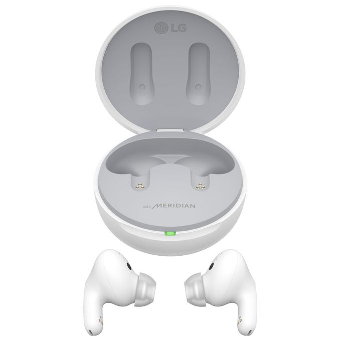 [ComeNuovo] LG TONE Free FP5 In-Ear True Wireless Cancellazione Attiva del Rumore e Audio Meridian Bluetooth Bianco
