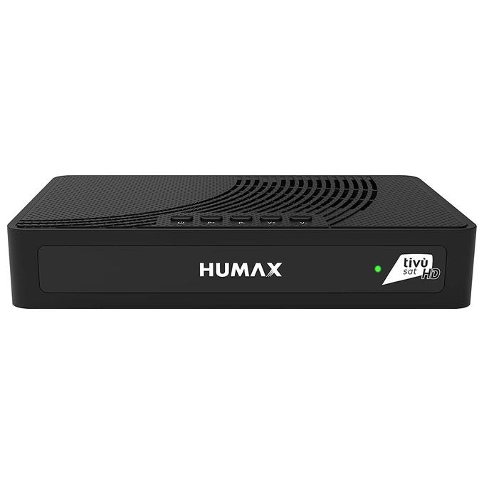 Humax Ricevitore Satellitare HD con Codifica S2 HD-3601S2 + Scheda Tivu'sat