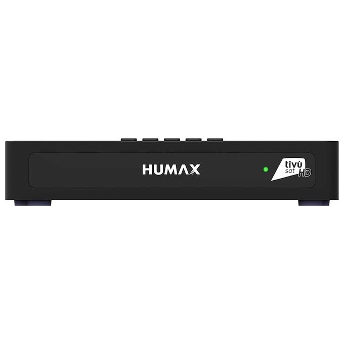 Humax Ricevitore Satellitare HD con Codifica S2 HD-3601S2 + Scheda Tivu'sat