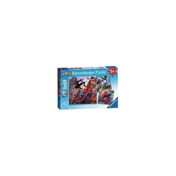 Ravensburger Puzzle Spiderman Assortito 3x49 Pezzi