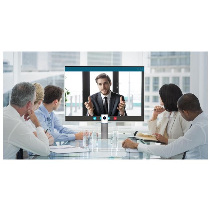 Nexvoo NexPod N109 Telecamera per Videoconferenza Grigio-Argento 1920x1080 Pixel 30 fps