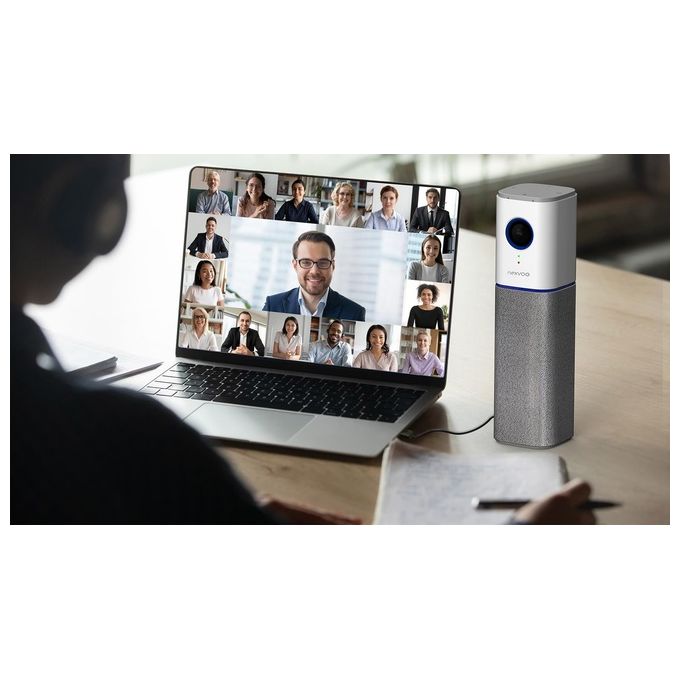 Nexvoo NexPod N109 Telecamera per Videoconferenza Grigio-Argento 1920x1080 Pixel 30 fps