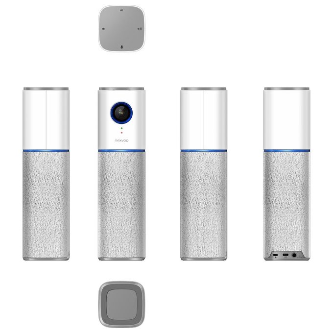 Nexvoo NexPod N109 Telecamera per Videoconferenza Grigio-Argento 1920x1080 Pixel 30 fps
