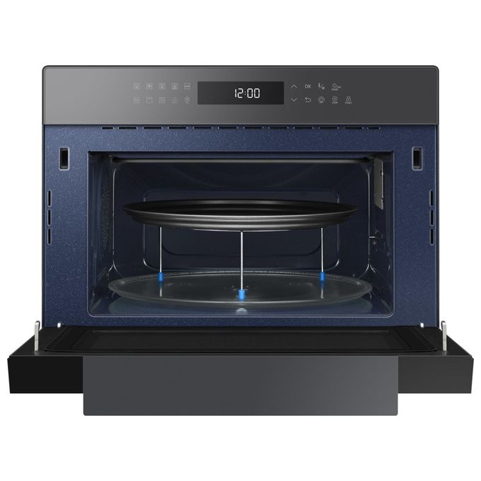 Samsung MC35R8088LC Forno a Microonde Combinato con Grill Capacita' 35 Litri Potenza 1400 W con Vaporiera Nero