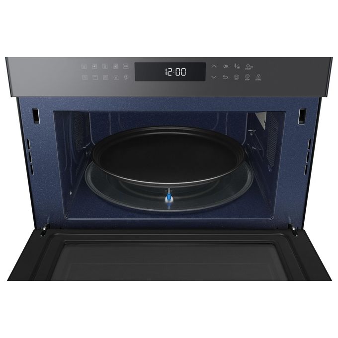 Samsung MC35R8088LC Forno a Microonde Combinato con Grill Capacita' 35 Litri Potenza 1400 W con Vaporiera Nero