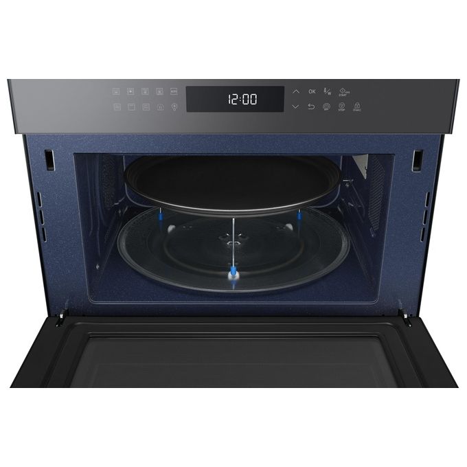 Samsung MC35R8088LC Forno a Microonde Combinato con Grill Capacita' 35 Litri Potenza 1400 W con Vaporiera Nero