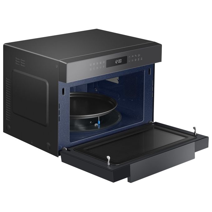 Samsung MC35R8088LC Forno a Microonde Combinato con Grill Capacita' 35 Litri Potenza 1400 W con Vaporiera Nero