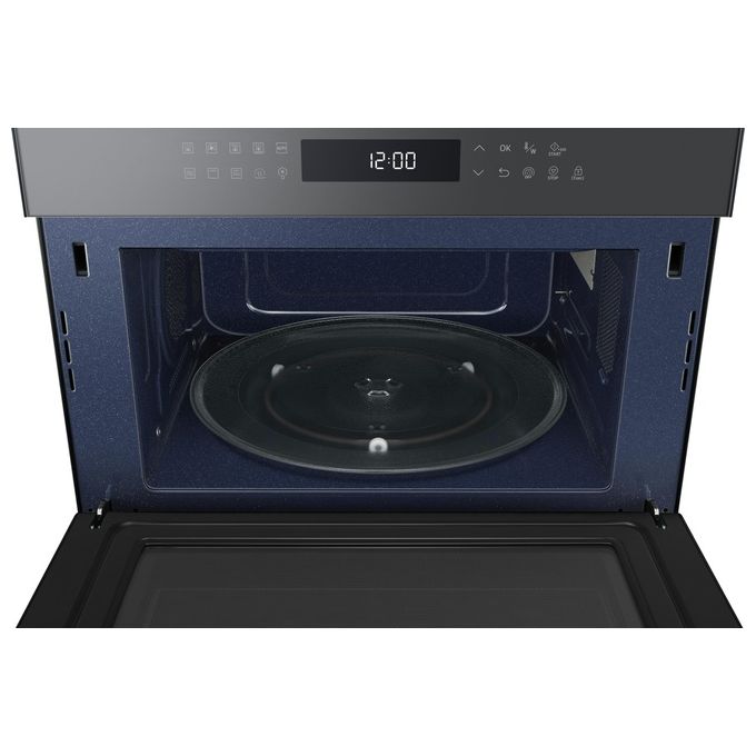 Samsung MC35R8088LC Forno a Microonde Combinato con Grill Capacita' 35 Litri Potenza 1400 W con Vaporiera Nero