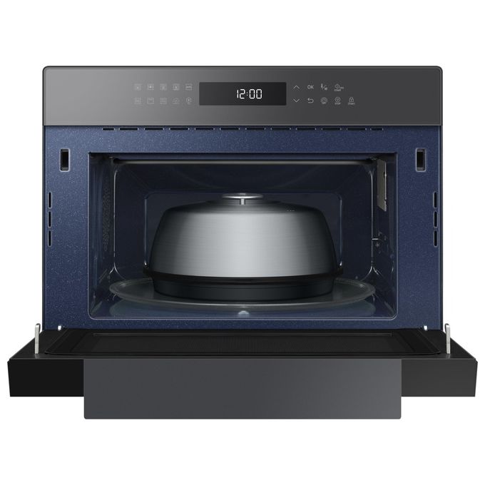 Samsung MC35R8088LC Forno a Microonde Combinato con Grill Capacita' 35 Litri Potenza 1400 W con Vaporiera Nero
