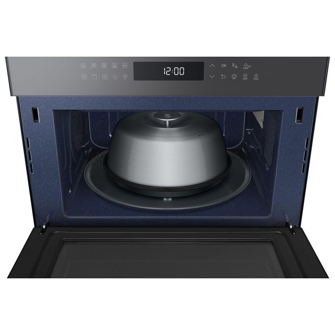Samsung MC35R8088LC Forno a Microonde Combinato con Grill Capacita' 35 Litri Potenza 1400 W con Vaporiera Nero