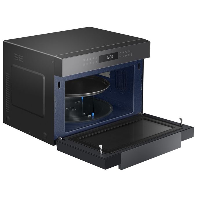 Samsung MC35R8088LC Forno a Microonde Combinato con Grill Capacita' 35 Litri Potenza 1400 W con Vaporiera Nero