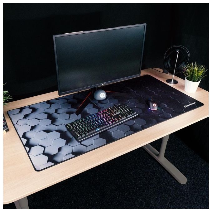 Sharkoon     1200 x 600 x 2,5 mm, Idro-repellente. desk mat