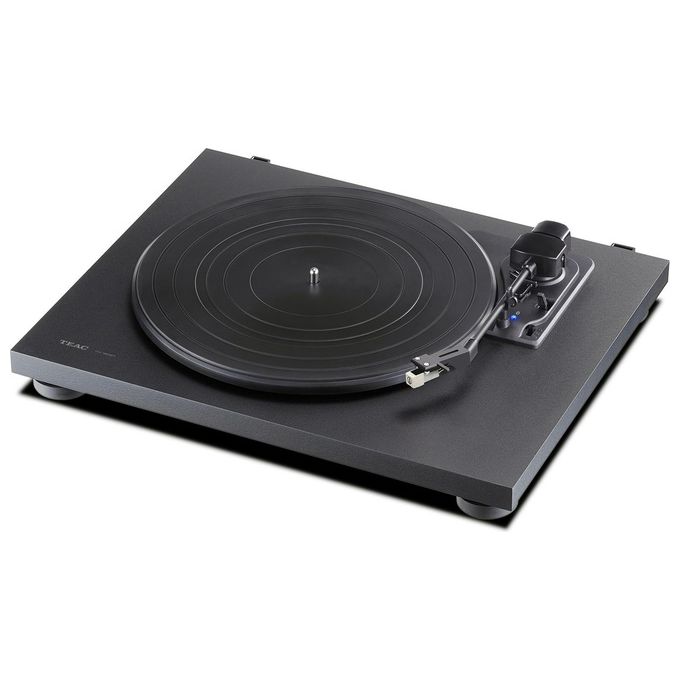 Teac TN-180BT-A3-B Giradischi Hifi con Trasmettitore Bluetooth per Altoparlanti e Cuffie Nero