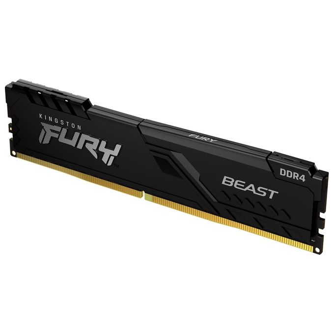 Kingston Kit di memoria FURY Beast 16 GB (2 x 8 GB) 3200 MHz DDR4 CL16 per PC Kit de 2 KF432C16BBK2-16 16 GB Kit da 2 3200 MHz 8 GBit