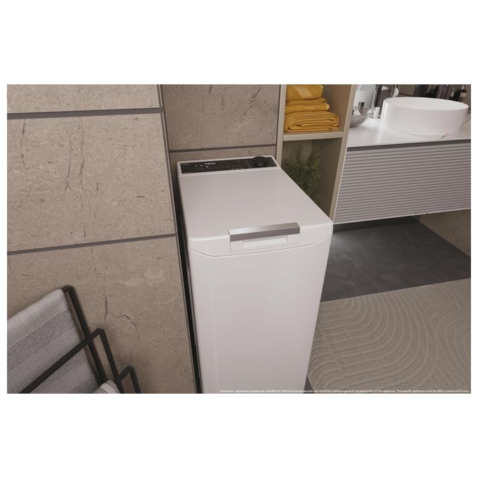 Haier THASN286TM5-S Lavatrice Caricamento dall'alto 8 kg 1200 Giri Classe A bianco
