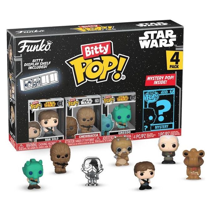 Funko Bitty Pop! 4 Pack Star Wars Han Solo