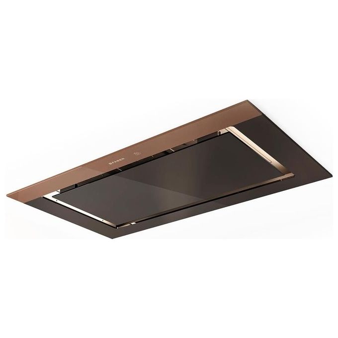 Faber 350.0615.705 C-AIR KL A90 Cappa da Incasso a Soffitto Serie C-Air 3 Velocita' Classe energetica A Potenza Assorbita 190-270 W 90 cm Nero-Marrone