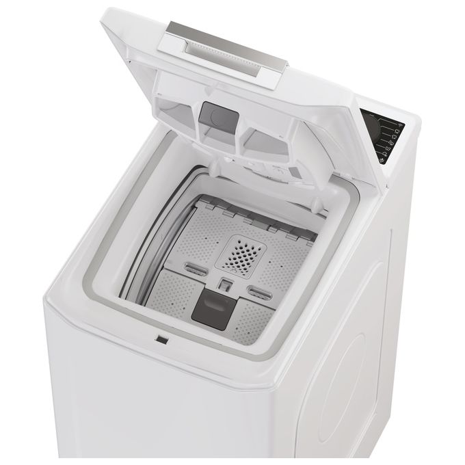 Haier THASN286TM5-S Lavatrice Caricamento dall'alto 8 kg 1200 Giri Classe A bianco