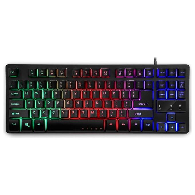 ACER Nitro Keyboard TKL Tastiera USB QWERTY Italiano Nero