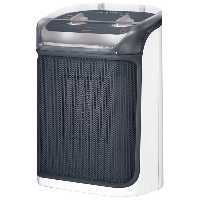 Rowenta Mini Excel Aqua SO9281F0 Stufetta Elettrica Interno Bianco 2000W Riscaldatore Ambiente Elettrico con Ventilatore