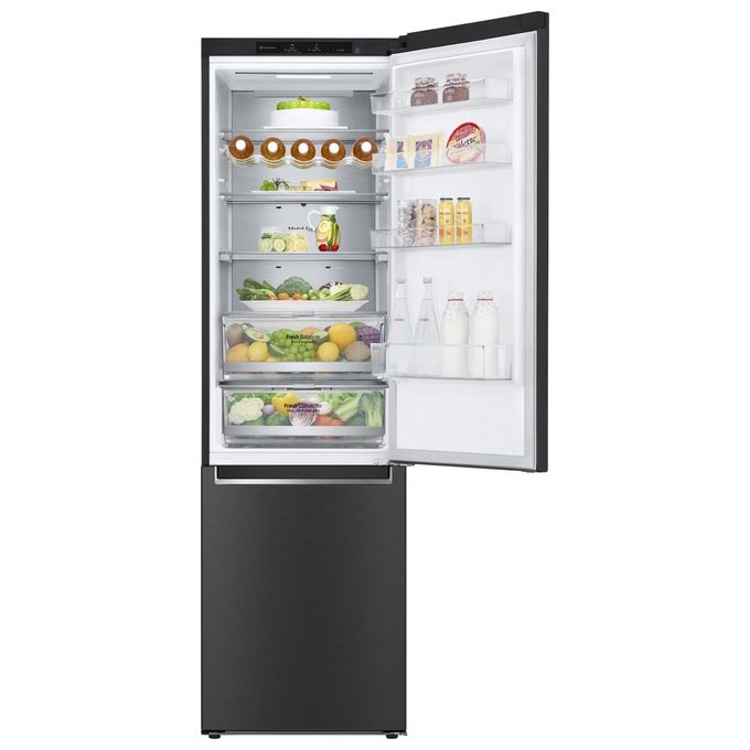 LG GBB72MCVGN Frigorifero Combinato Capacita' 419 Litri Classe energetica D Total No Frost Metal Fresh Door Cooling+ 203 cm Nero Matte Black